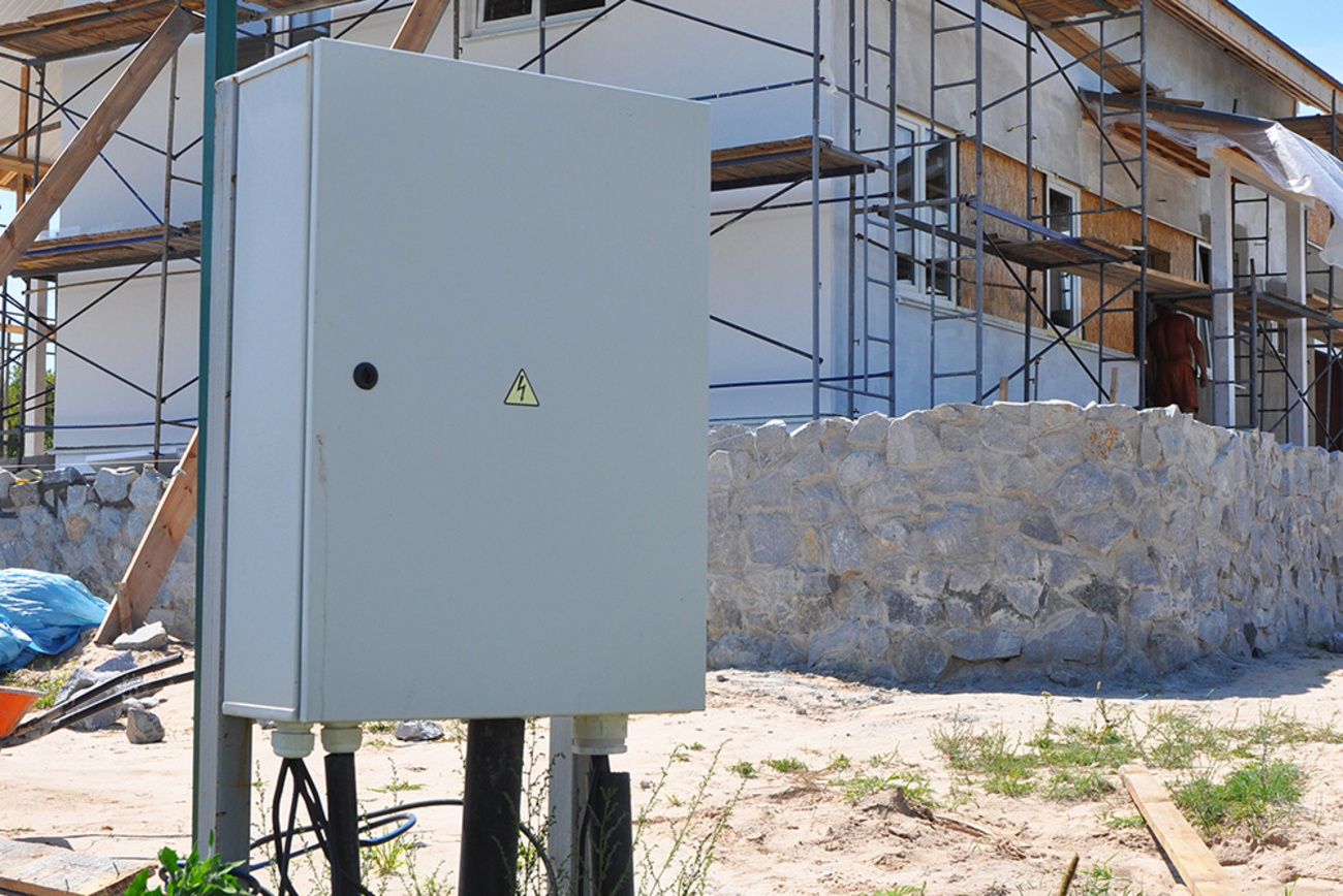 Baustrom bei Elektro Gräfe Erfurt in Erfurt