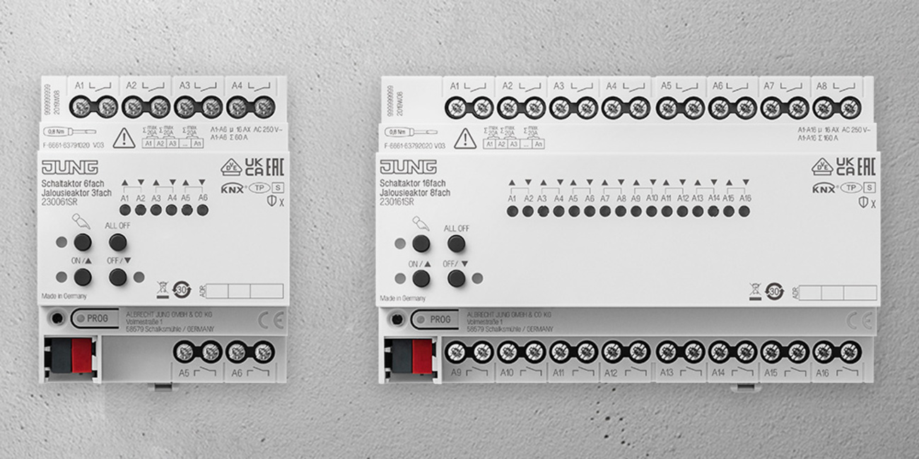 KNX Schalt- und Jalousieaktoren bei Elektro Gräfe Erfurt in Erfurt