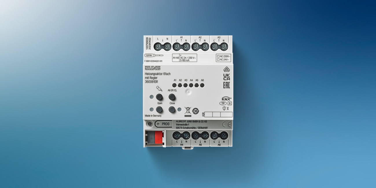 KNX Heizungsaktor 6-fach bei Elektro Gräfe Erfurt in Erfurt