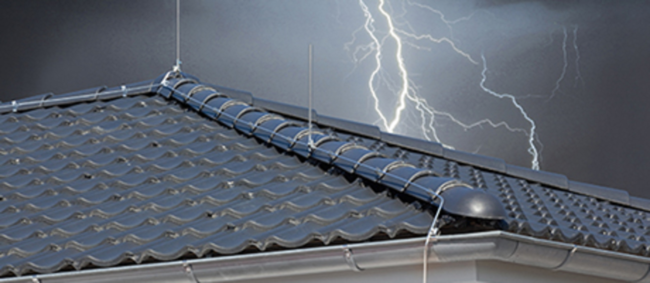 Äußerer Blitzschutz bei Elektro Gräfe Erfurt in Erfurt