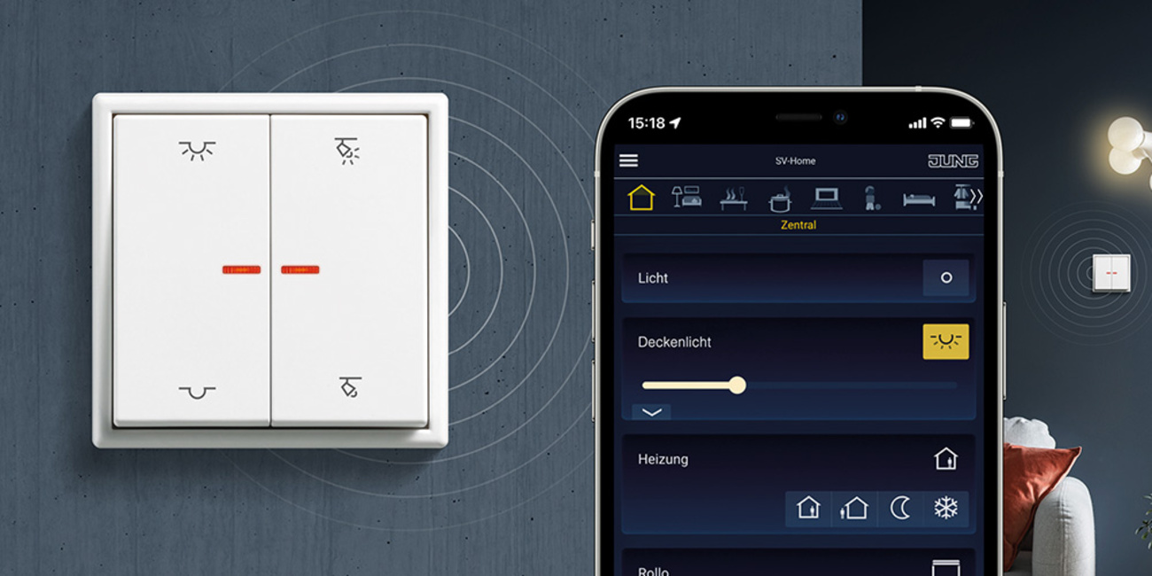 KNX RF Taster bei Elektro Gräfe Erfurt in Erfurt